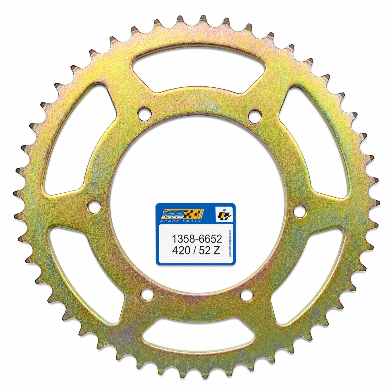 Corona trasera IGM Z52 Motorhispania RX Racing 50 Ref. 1358-6652