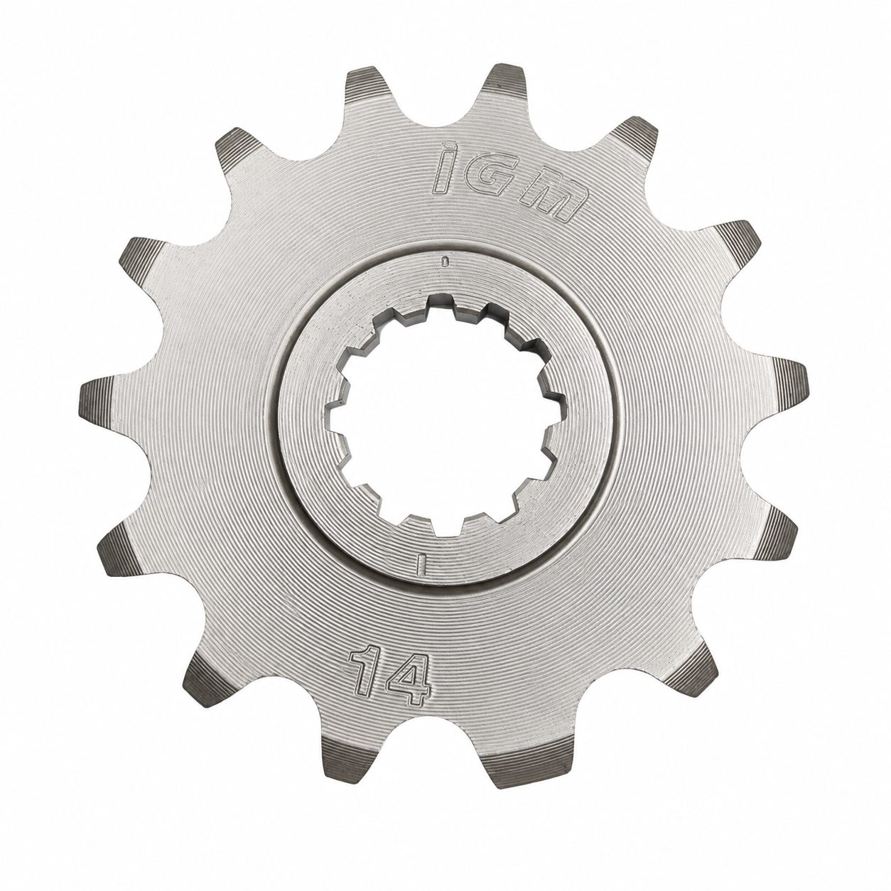 Piñón de ataque IGM Z14 Paso 420 Yamaha TZR 50 DT50R Beta RK6 Ref. 1400-0124