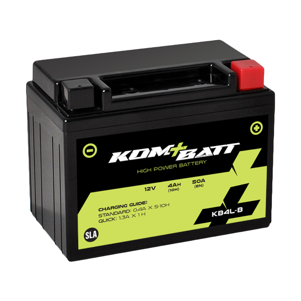 Batería Kombatt SLA KB4L-B 12V Sellada para Moto y Scooter